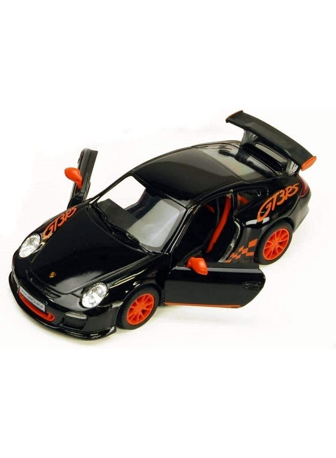Kinsmart كي إن سمارت بورش 911 جي تي 3 آر إس 1:36 مقياس 5 بوصة نموذج لعبة سيارة رياضية - أسود - Image 3