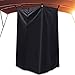 Woanger Boats Privacy Curtain Changing Room with Bag Portable Privacy Tent Easy Up Pontoon Enclosure Partition for Pontoons Boat Hanging Tent 27 W x 30 D x 72 HBlack - Image 2