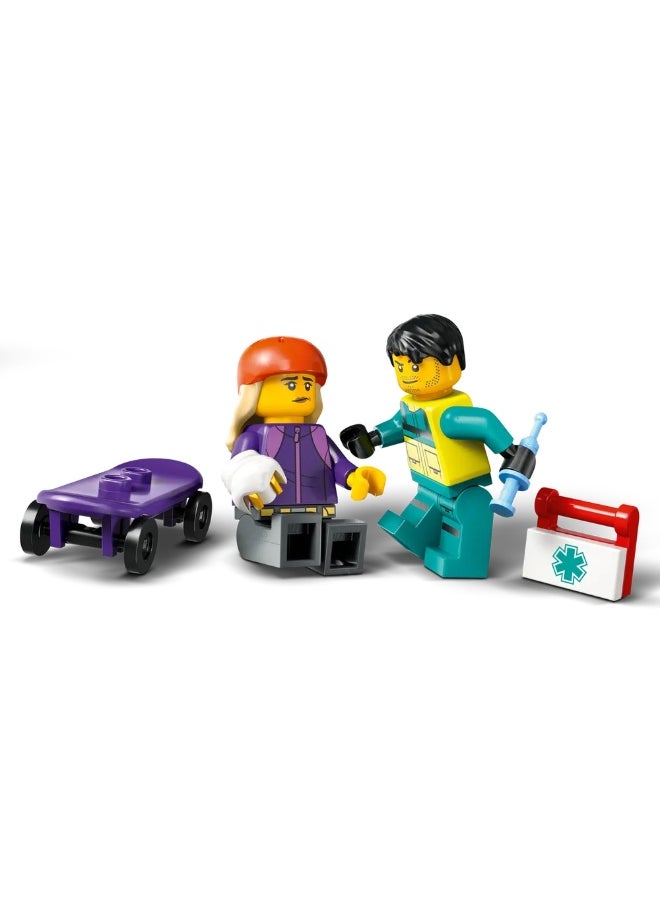 LEGO LEGO - City Emergency Ambulance 184 Pieces - 60451  - Image 4