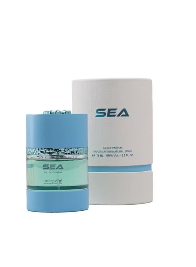 Majid Almajed for Oud Summer Collection Sea Eau de Parfum for Unisex 75 ml - Image 2