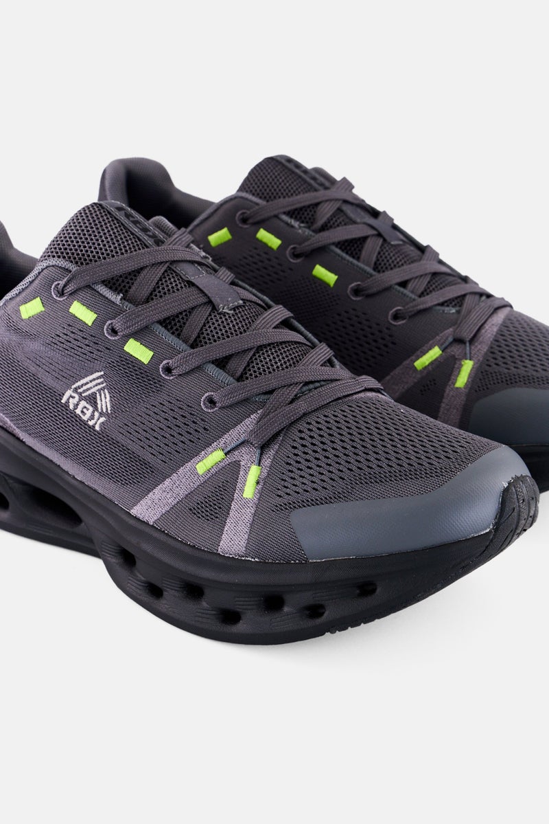 RBX Men Lace Up Outdoor Shoes, Grey  - Image 3