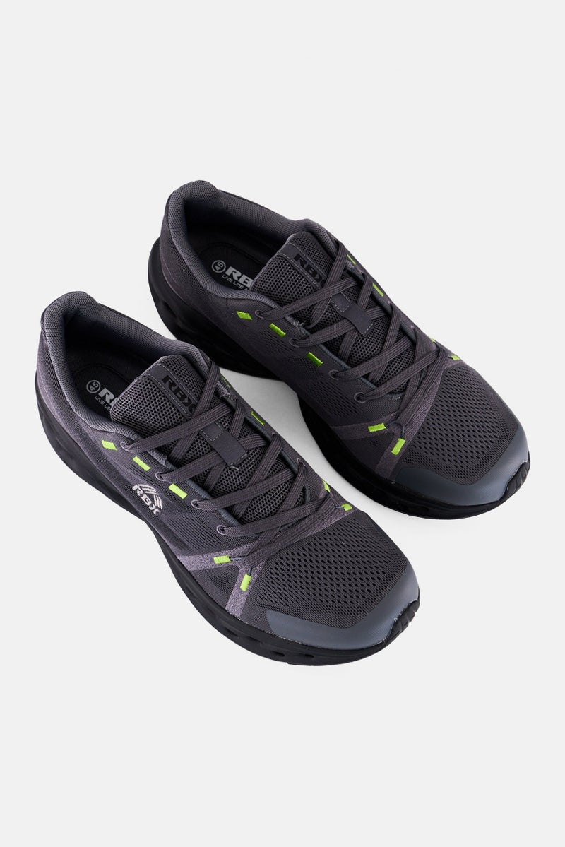 RBX Men Lace Up Outdoor Shoes, Grey - Image 4