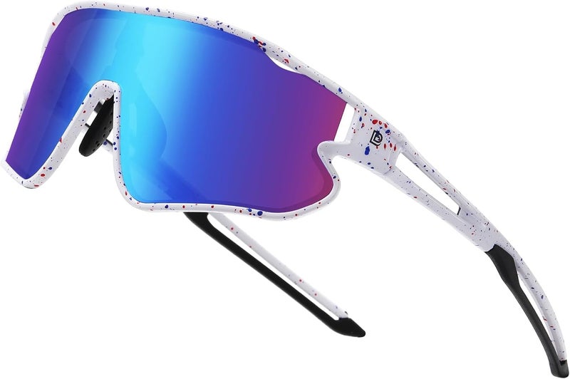 دوكو نظارة شمسية للأطفال DUCO مستقطبة حماية UV400 - إطار TR90 خفيف الوزن - نظارات رياضية للأولاد والبنات - DK268 - Image 1