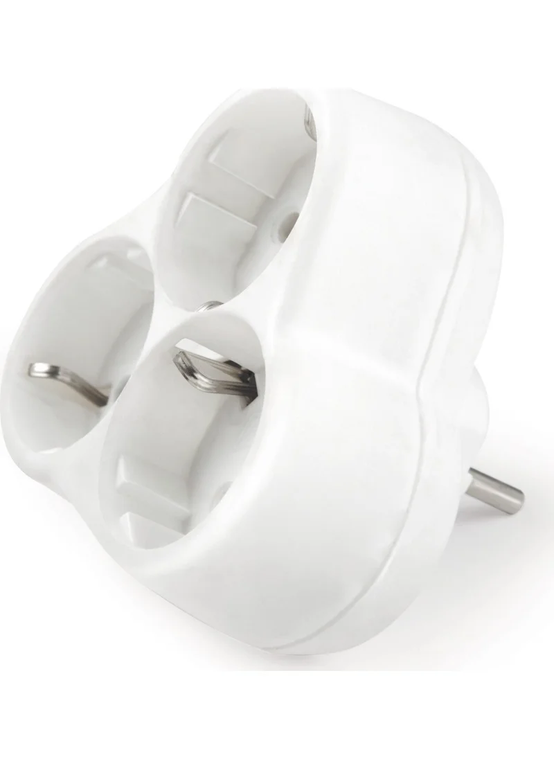 Elbi Delta Golyat Triple Grounded Plug Socket