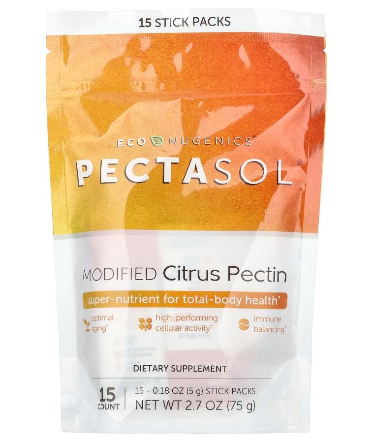 EcoNugenics Pectasol® Modified Citrus Pectin 15 Stick Packs 0.18 oz (5 g) Each