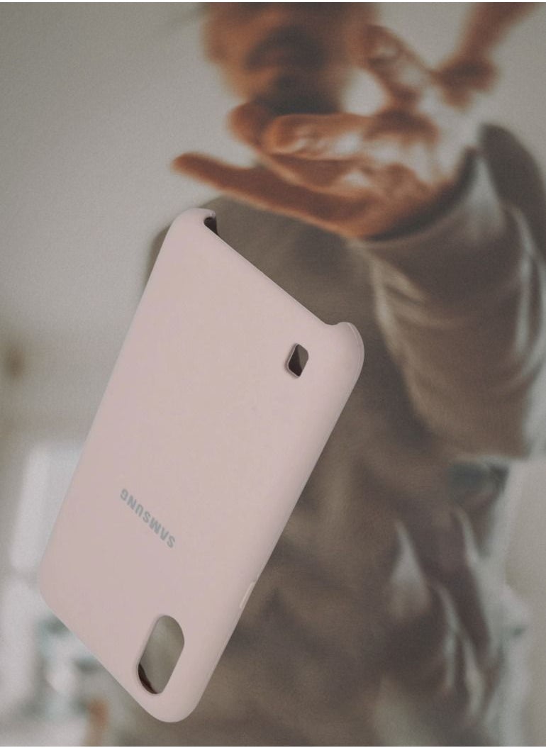 لوجو براندز جراب Galaxy A01 غطاء رفيع وأنيق مع بطانة داخلية من الألياف الدقيقة لهاتف Samsung Galaxy A01  - Image 2