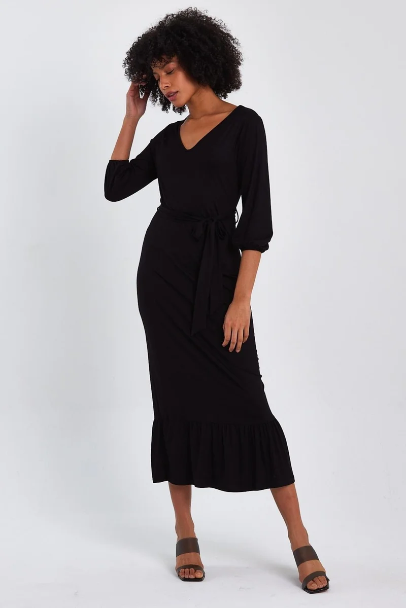 الكسندر جاردي Belted Midi Dress