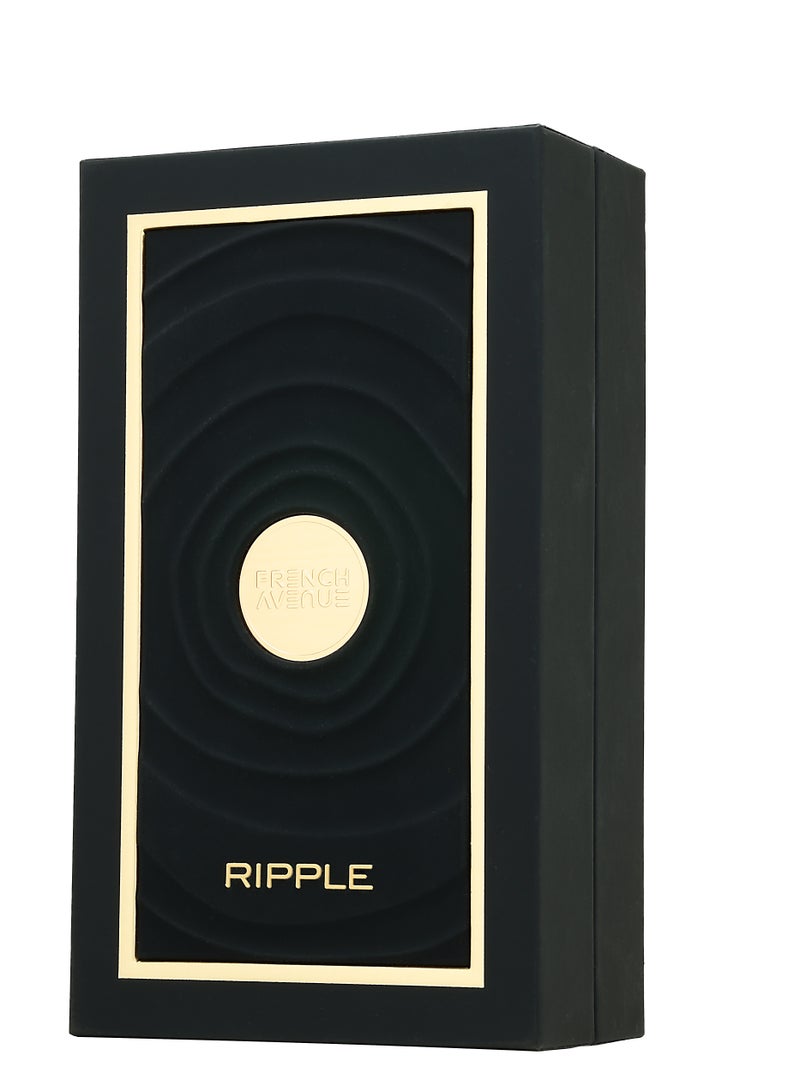 French Avenue Ripple Woody Aromatic Eau de Parfum for Men, 100ml - Image 4