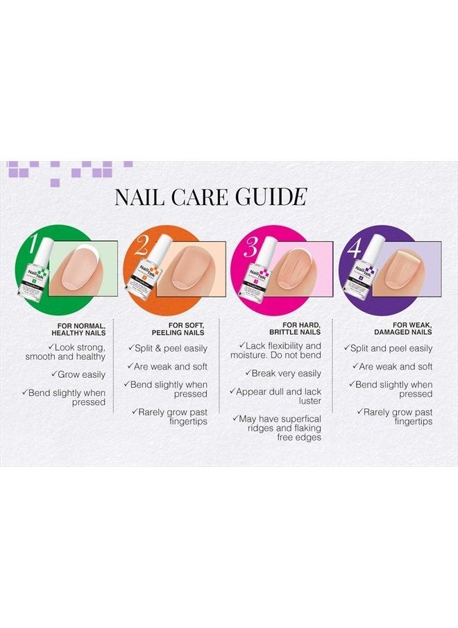 Xtra 4, Nail Strengthener for Weak and Damaged Nails, 0.5 oz, 1-Pack