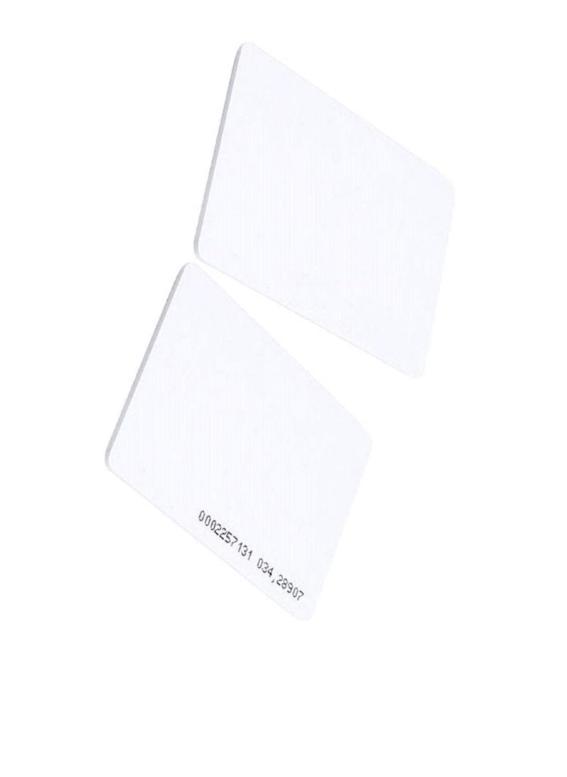 althiqahkey - RFID 125khz clamshell ID card TK4100(number printed card) compatible with EM4100 support ID Smart card entry access control system,key card,membership card (Not for Copy) 1000 pieces - Image 1