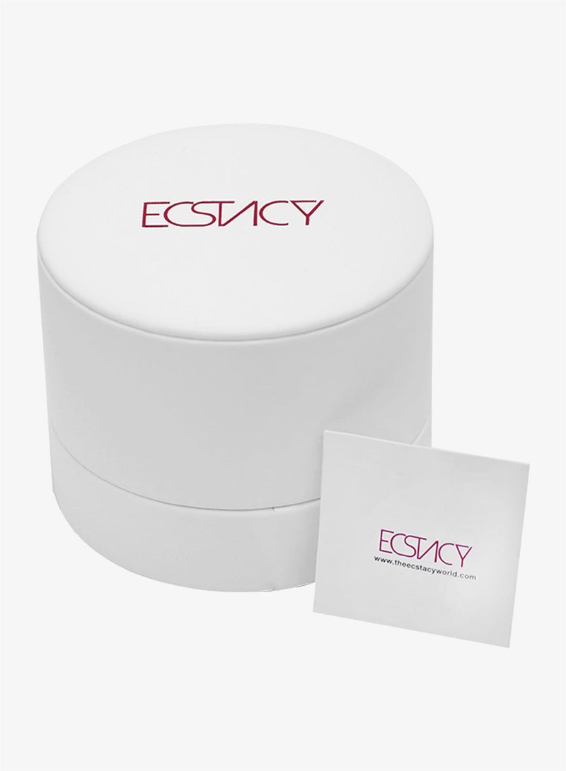 ECSTACY Women's Analog Round Shape Stainless Steel Wrist Watch E23505-SBSL - 31 Mm - Image 4