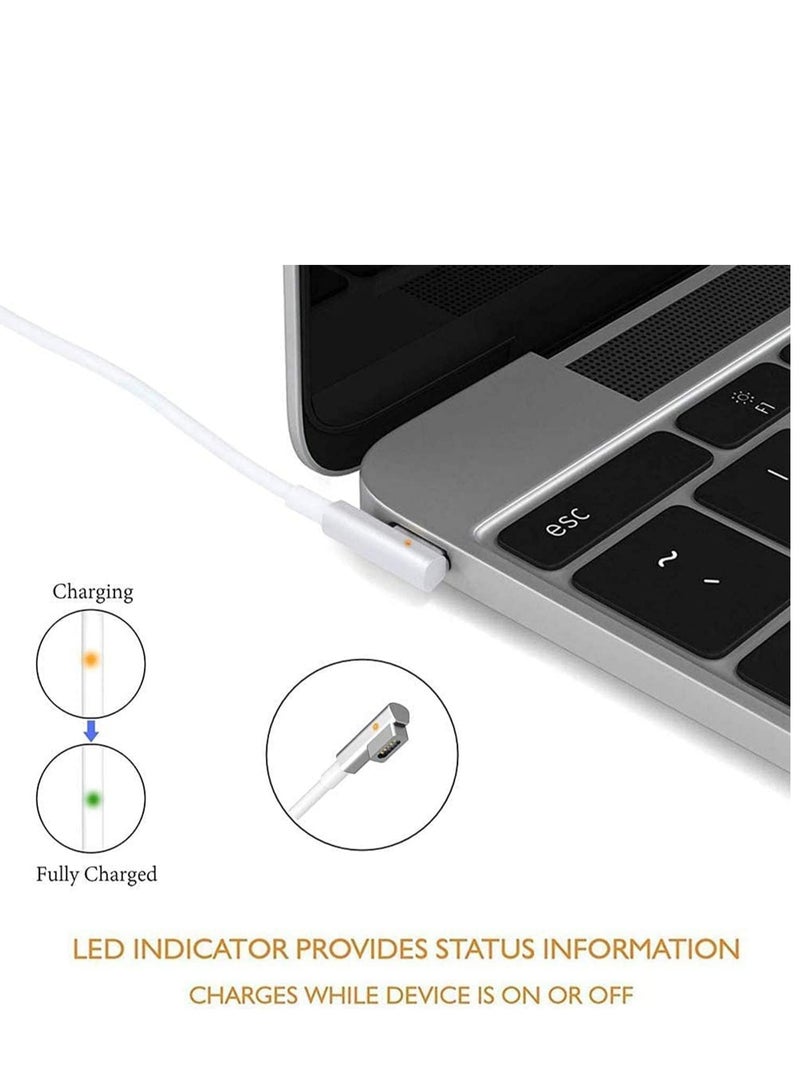 85W L-Tip Magnetic Replacement Compatible With MacBook Pro 13" & 15" 17" (Mid 2012~2015), Model A1424 A1398 A1425 A1502  - Image 2