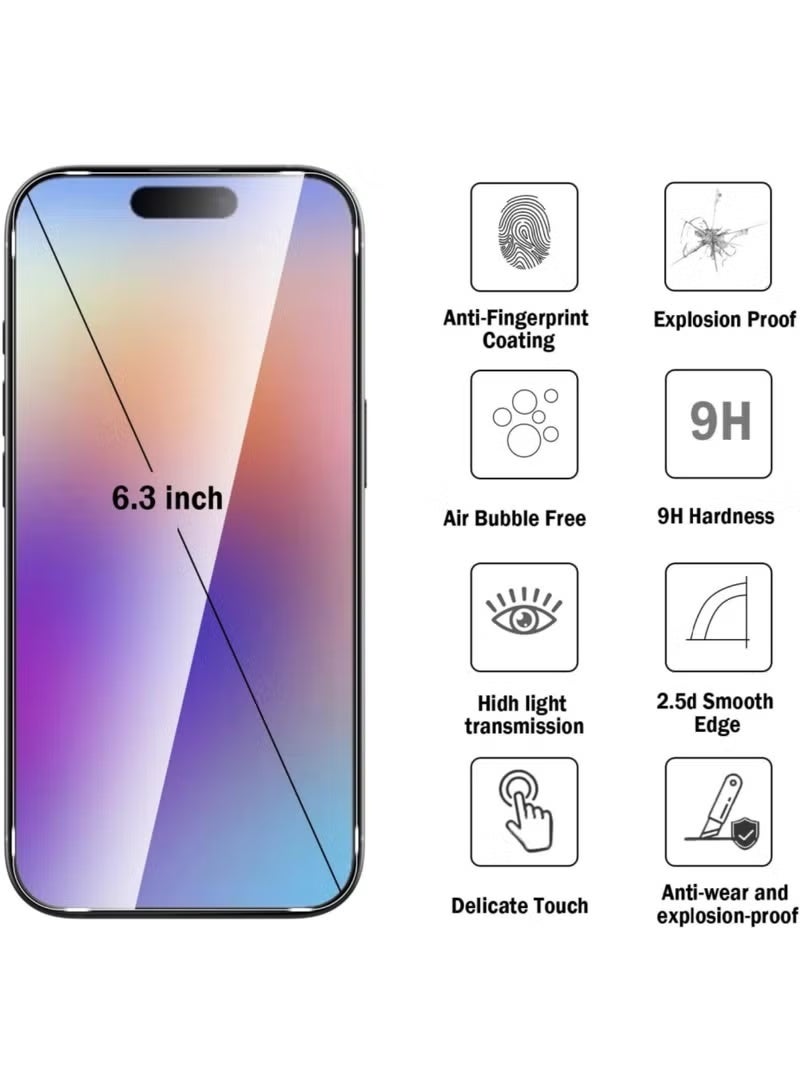 MUDISO [5 in 1] Magnetic Case Compatible with iPhone 17 – Clear Slim Anti-Yellowing Shockproof Case | Fit for MagSafe | Includes 2X Screen Protectors & 2X Camera Lens Protectors | Mil-Grade Drop Protection | Full Body Cover for iPhone 17 - Image 2