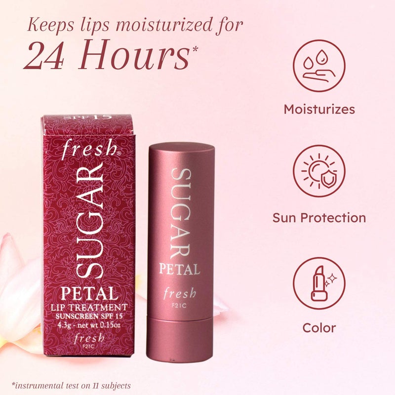 Fresh Fresh sugar lip treatment spf 15 - petal, 0.15oz, 0.15 Ounce - Image 2