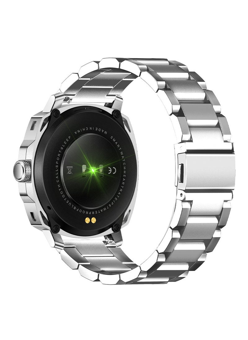 DOM 4 smart watch-Silver - pzsku/Z18A6D12F460D7CE4249DZ/45/_/1719392682/0137e5a6-7dee-4fa6-a355-c9ba59287add