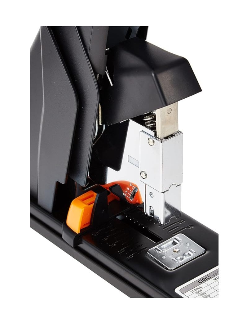 Deli Deli 210 Sheet Heavy Duty Stapler, Black  - Image 3