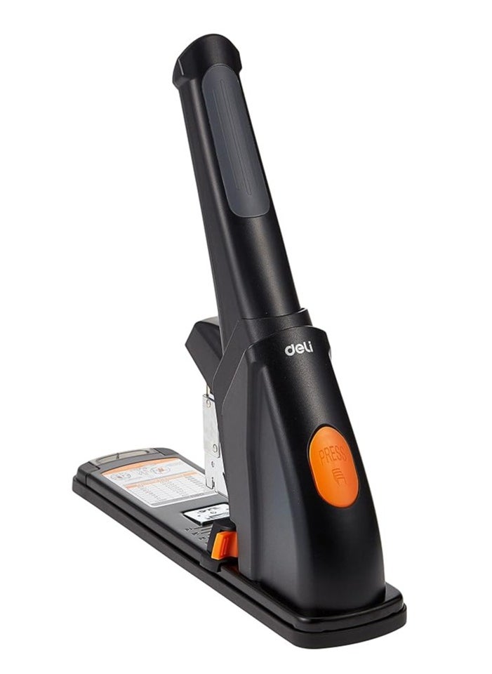 Deli Deli 210 Sheet Heavy Duty Stapler, Black  - Image 1