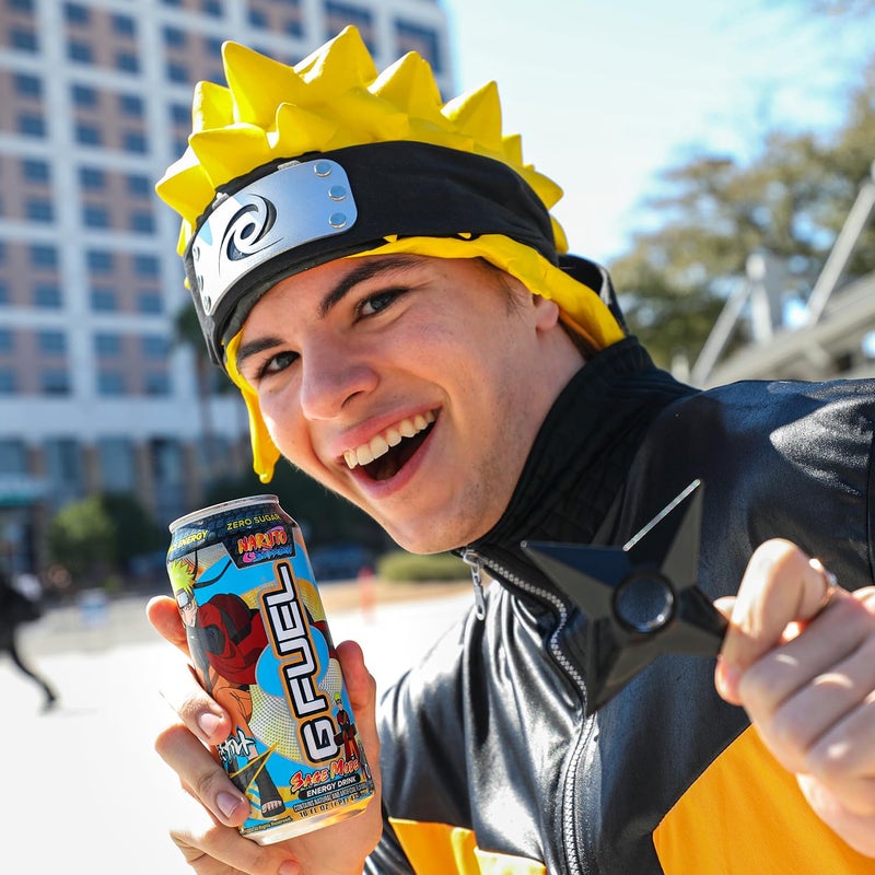 G Fuel Energy Drink, Pomelo White Peach, Sugar Free Beverage with 300mg Caffeine, Daily Energy Boost with Focus Amino, Vitamin + Antioxidants, 16 oz Cans (Sage Mode, 12-Pack) - Image 5