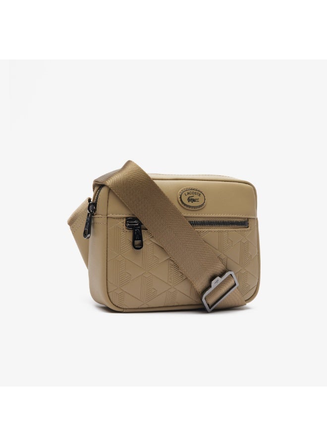 لاكوست حقيبة رسول صغيرة مونوغرام من لاكوست - Image 3