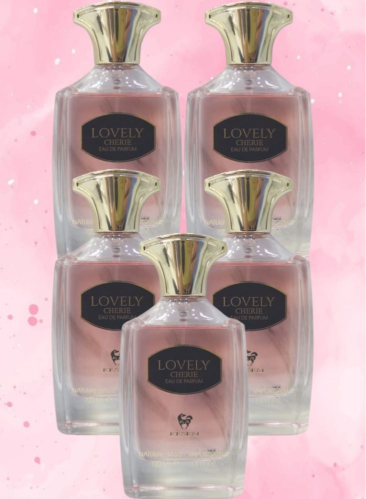 KESEM 5 Pieces Lovely Cherie EDP 100ML - Image 1