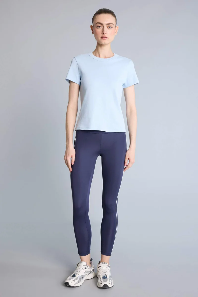 DeFacto Standard Fit Crew Neck Cotton Short Sleeve T-Shirt