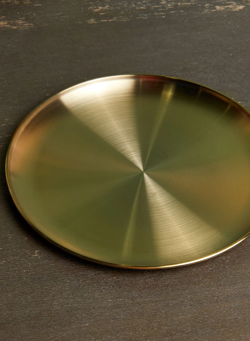 AURORA Gold Stainless Steel Display Tray
