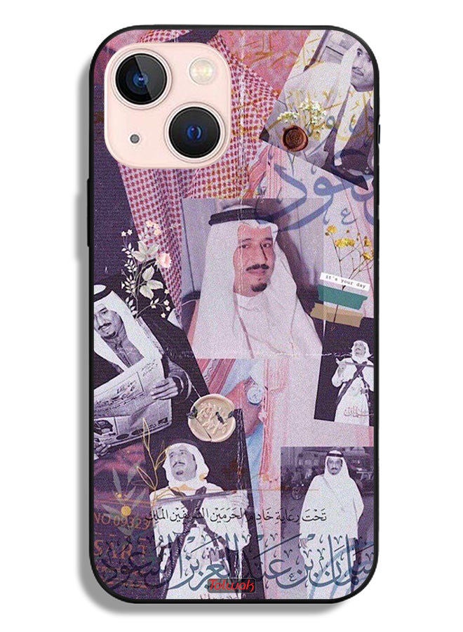 Tolwak Apple iPhone 13 mini Protective Case King Salman Vintage Photos - Image 2