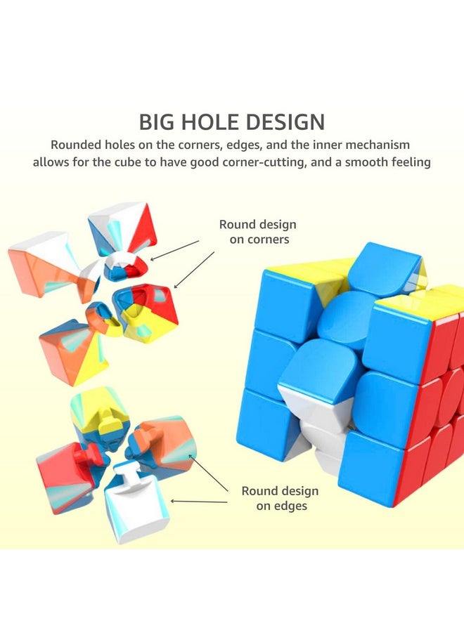 Cubelelo - Drift 3M 3X3 (Magnetic) Stickerless Speed Cube | Enhances Auto-Alignment & Fast Turning With 48 Ndm Magnets | Brainteaser Stress Buster Brainstorming Puzzle, Kid - Image 1