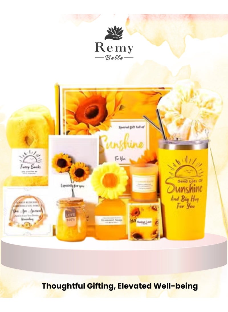 ريمي بيلا جموعة عناية مكونة من 10 قطع بتصميم عباد الشمس - Image 1