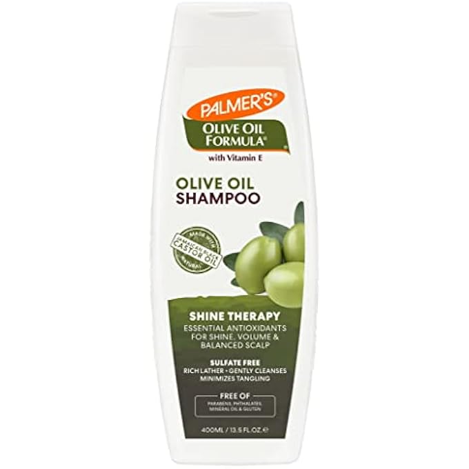 PALMER'S OLIVE OIL FORMULA WITH VITAMIN E, SMOOTHING SHAMPOO 13.50 OZ (PACK OF 3) - Image 3