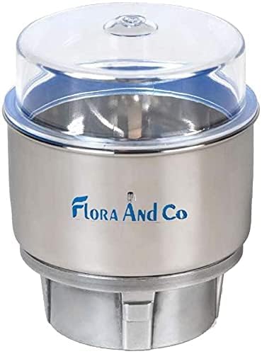 FLORA AND CO Stainless Steel Chutney Jar - 400ml-compatible with maximum Indian Mixer Grinder brands 400Ml. - Image 2