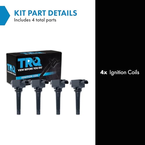 TRQ Ignition Coil Set Compatible with 2012-2023 Mazda 3 2014-2020 6 2016-2021 CX-3 2020-2023 CX-30 2013-2022 CX-5 2016-2023 CX-9 MX-5 Miata - Image 2