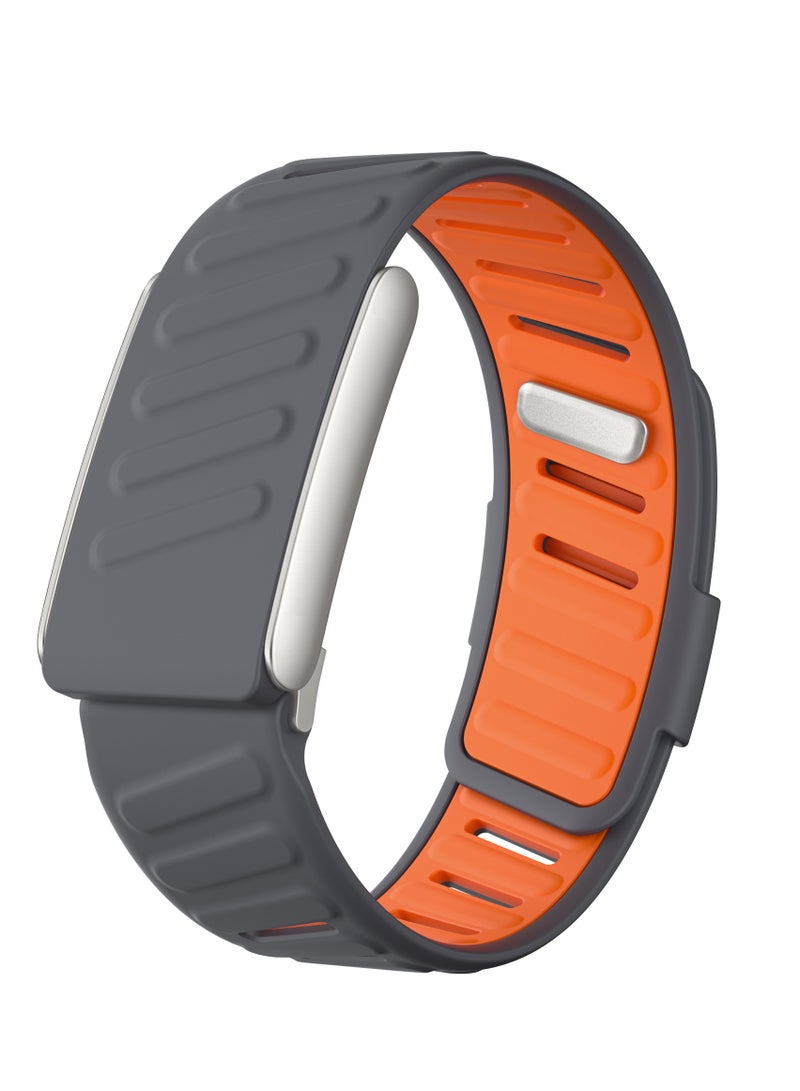 Comfort Durable Silicone Wristband Compatible with whoop 5.0 one/pake Band, Soft Silicone Sports Loop Strap with U Shaped Connector for Men & Women  - Image 1