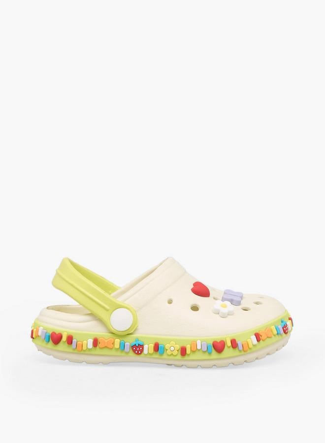 Aqua Girls Backstrap Clogs - Image 3