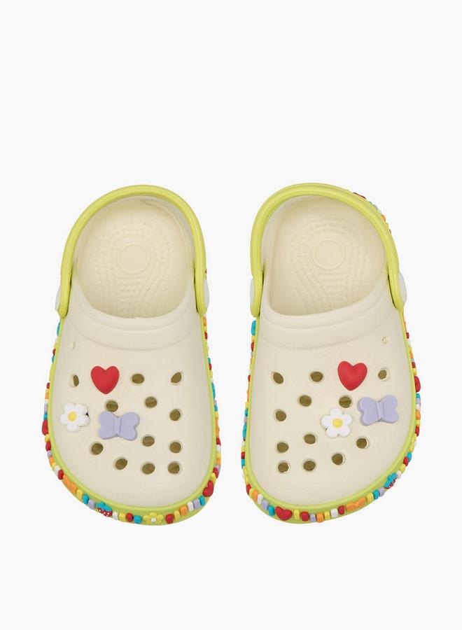 Aqua Girls Backstrap Clogs - Image 1