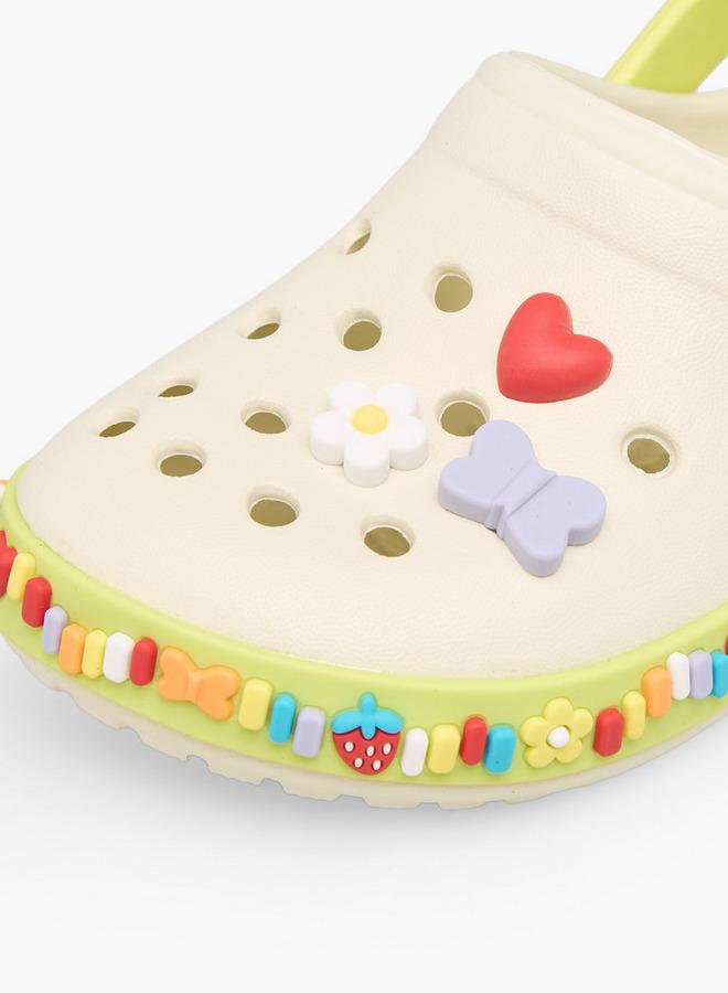 Aqua Girls Backstrap Clogs - Image 4