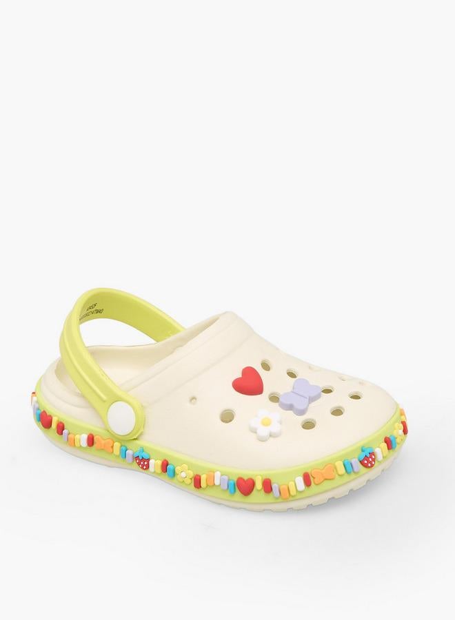 Aqua Girls Backstrap Clogs - Image 2
