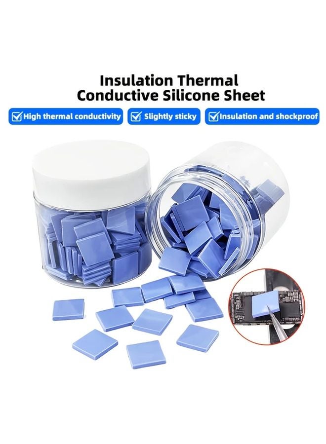 1 Box High Strength Thermal Conductive Silicone Pads Heat Dissipation For CPU GPU Laptop - Image 2
