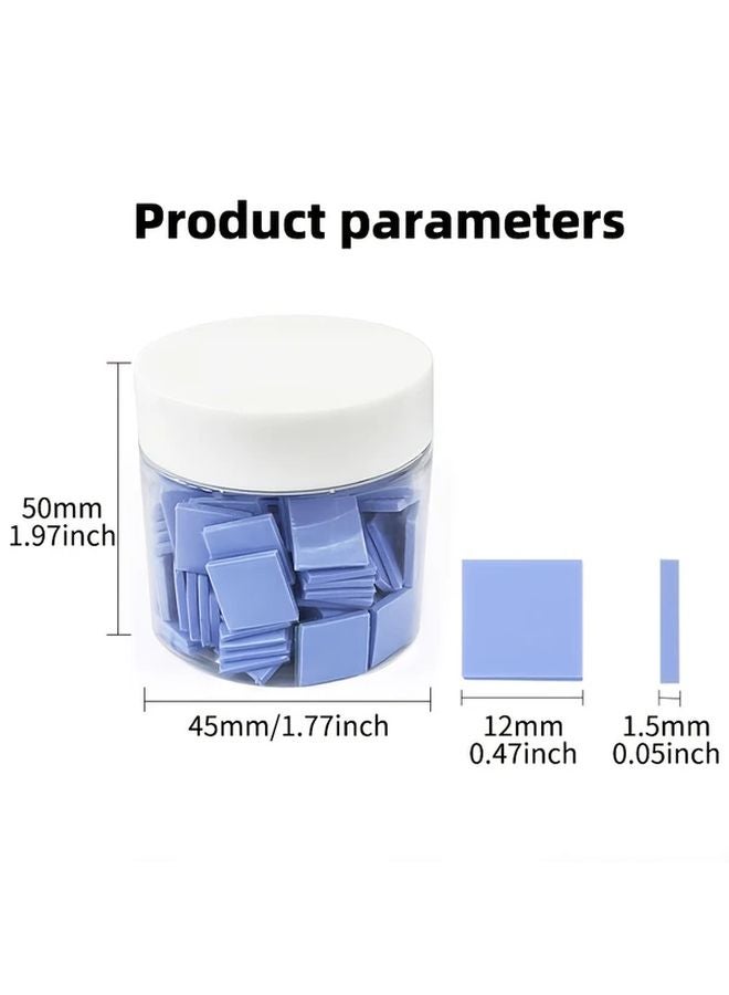 1 Box High Strength Thermal Conductive Silicone Pads Heat Dissipation For CPU GPU Laptop - Image 3