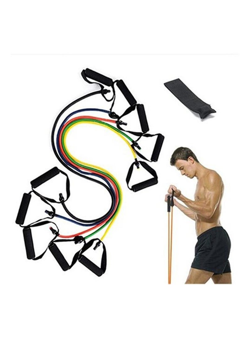 أتش برو مجموعة أربطة التمرين المكونة من 11 قطعة من إتش برو | مثالية للتدريب في المنزل والنادي الرياضي - Image 2