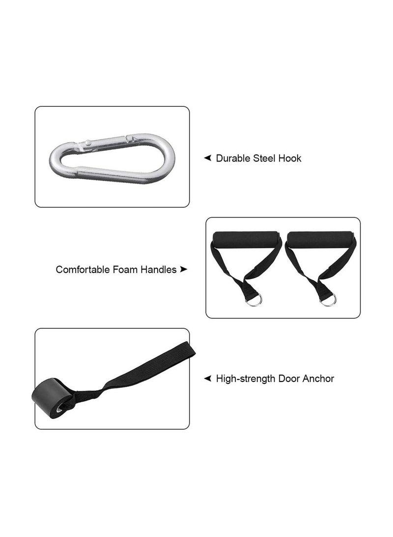 أتش برو مجموعة أربطة التمرين المكونة من 11 قطعة من إتش برو | مثالية للتدريب في المنزل والنادي الرياضي - Image 3