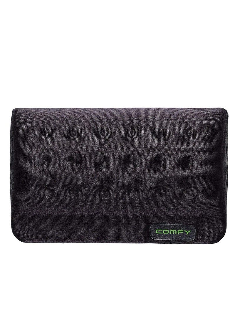 Comfy - Mouse  Wrist Rest Pad for Easy Typing Pain Relief Keyboard Wrist Rest Memory Foam Wrist Rest for Office/Gaming/Computer/Laptop/Mouse Wrist Rest Pad Support Gaming (Black), One Size - Image 1