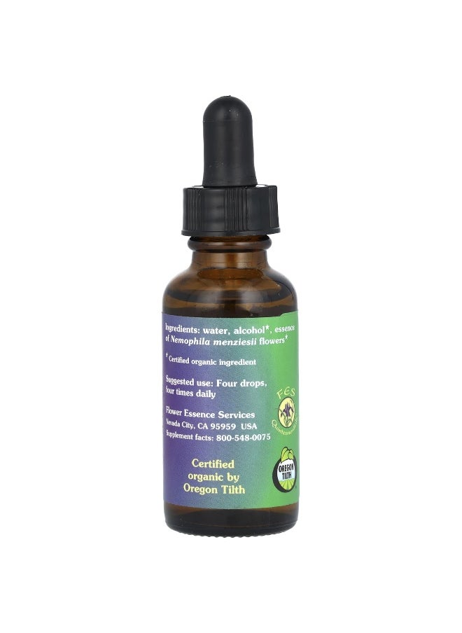 Flower Essence Services Flower Essence Services, Baby Blue Eyes, Flower Essence, 1 fl oz (30 ml)  - Image 2