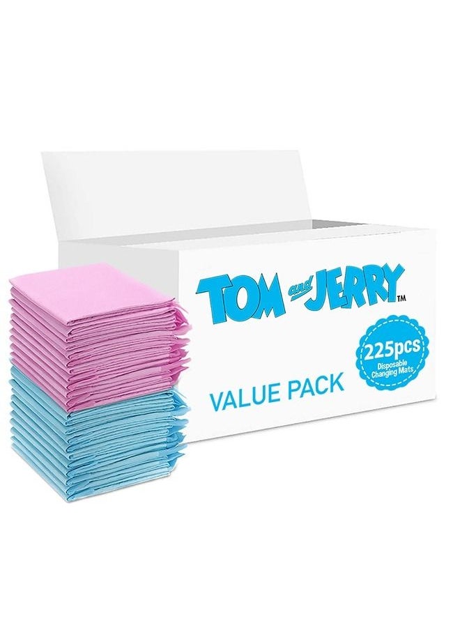 Tom And Jerry Tom&Jerry 225 Pieces Disposable Changing Mats  - Image 1
