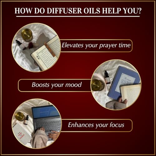 DUKHNI Oud Diffuser Oil by Dukhni | 30ml Arabic Essential Oil for Diffuser & Humidifier | Premium Oudh Fragrance I Relaxing Aromatherapy for Home | Long-Lasting Scent - Image 5