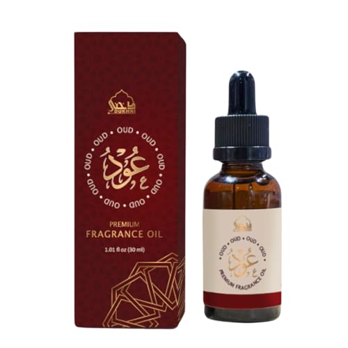 DUKHNI Oud Diffuser Oil by Dukhni | 30ml Arabic Essential Oil for Diffuser & Humidifier | Premium Oudh Fragrance I Relaxing Aromatherapy for Home | Long-Lasting Scent - Image 1
