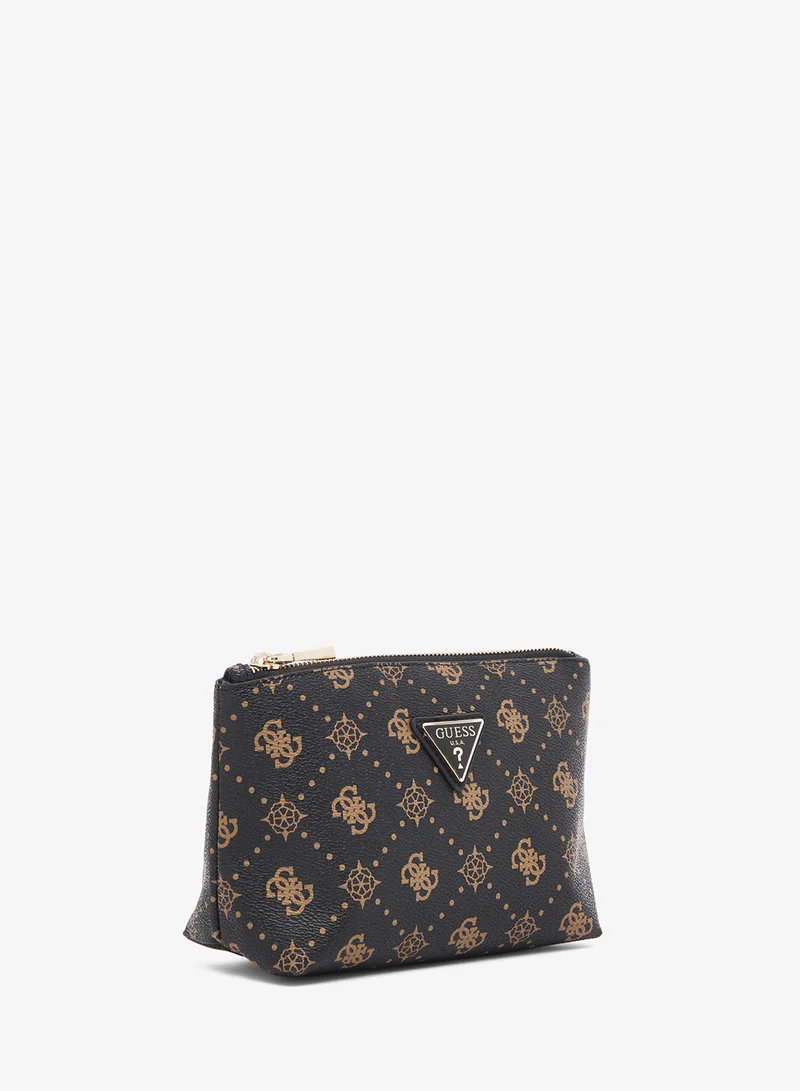 GUESS  Silia Large Cosmetic Bag for Women | Best Price UAE