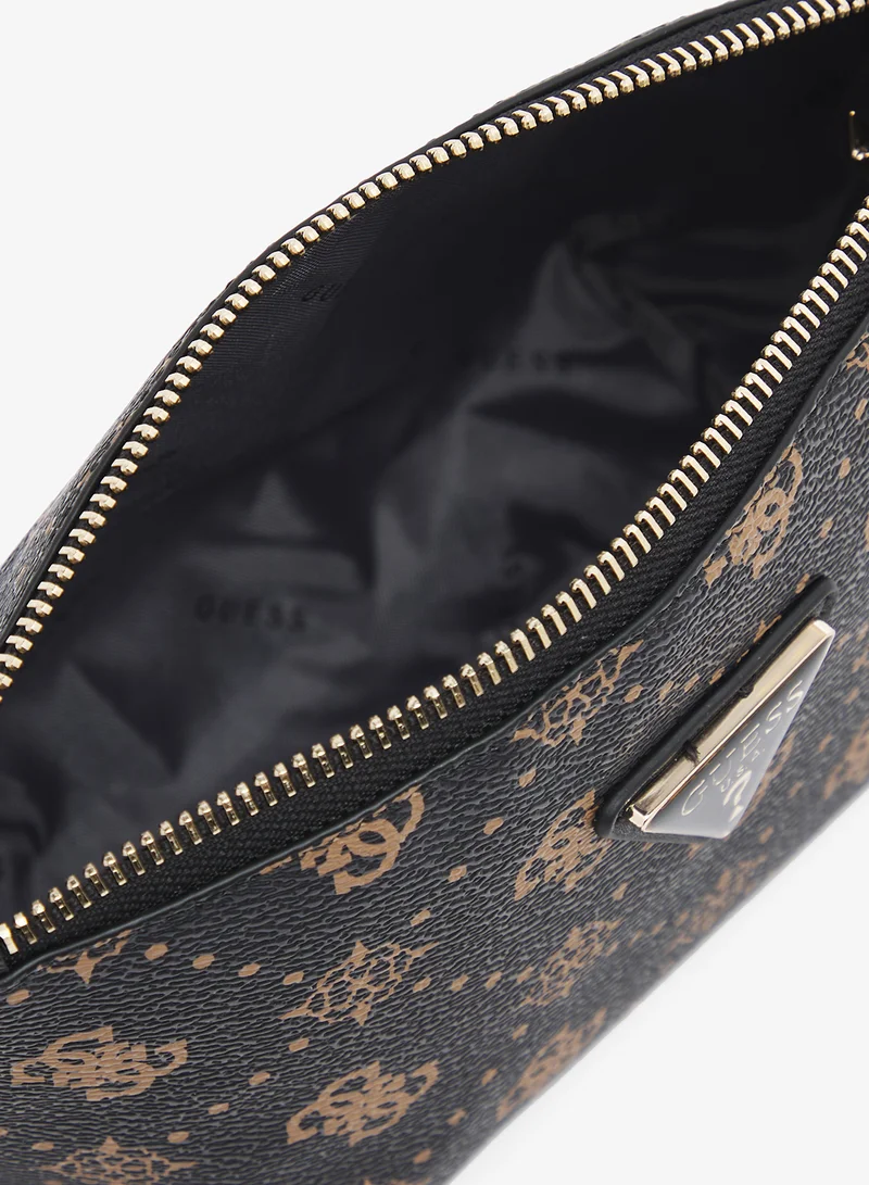 GUESS  Silia Large Cosmetic Bag for Women | Best Price UAE
