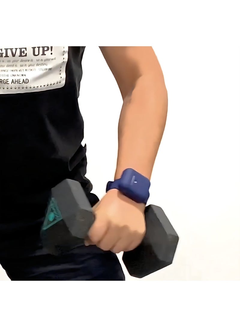 ECSEM AirPods Pro 3 Wristband Case, Secure Anti-Lost Silicone Watch Band Holder for Apple Earbuds | Hassle-Free, Perfect for Running, Gym & Sports - Image 2
