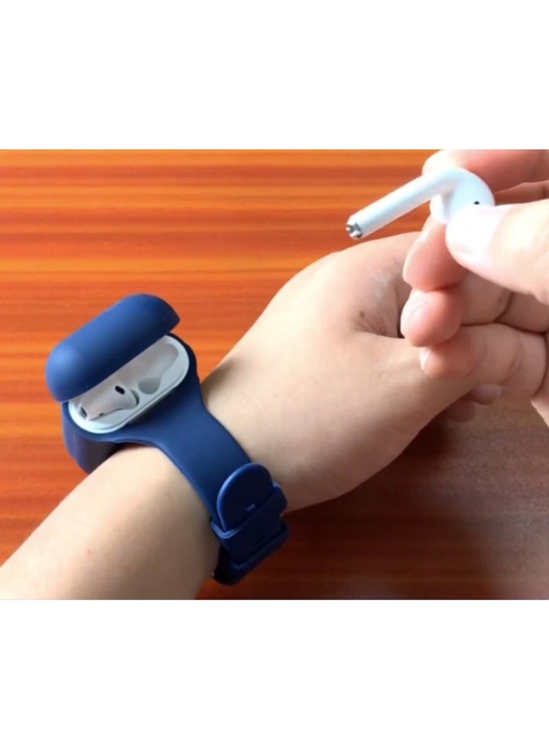ECSEM AirPods Pro 3 Wristband Case, Secure Anti-Lost Silicone Watch Band Holder for Apple Earbuds | Hassle-Free, Perfect for Running, Gym & Sports - Image 4